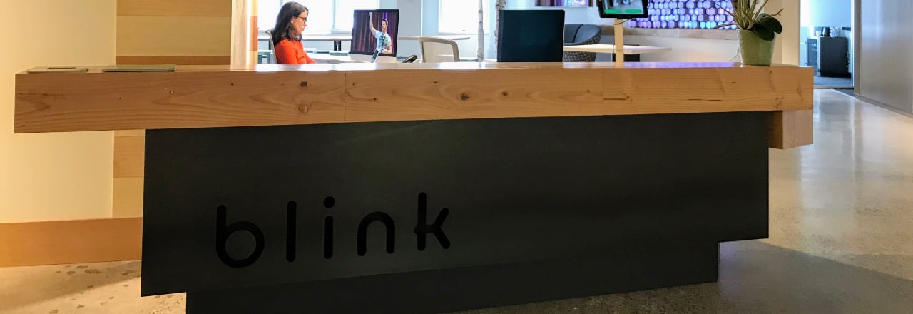 Blink front desk
