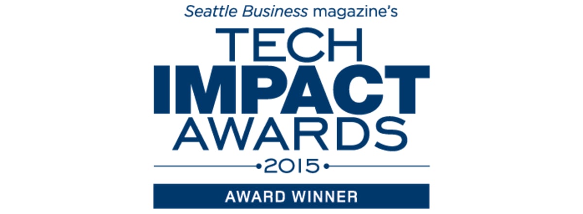Seattle Business magazine's Tech Impact Awards 2015