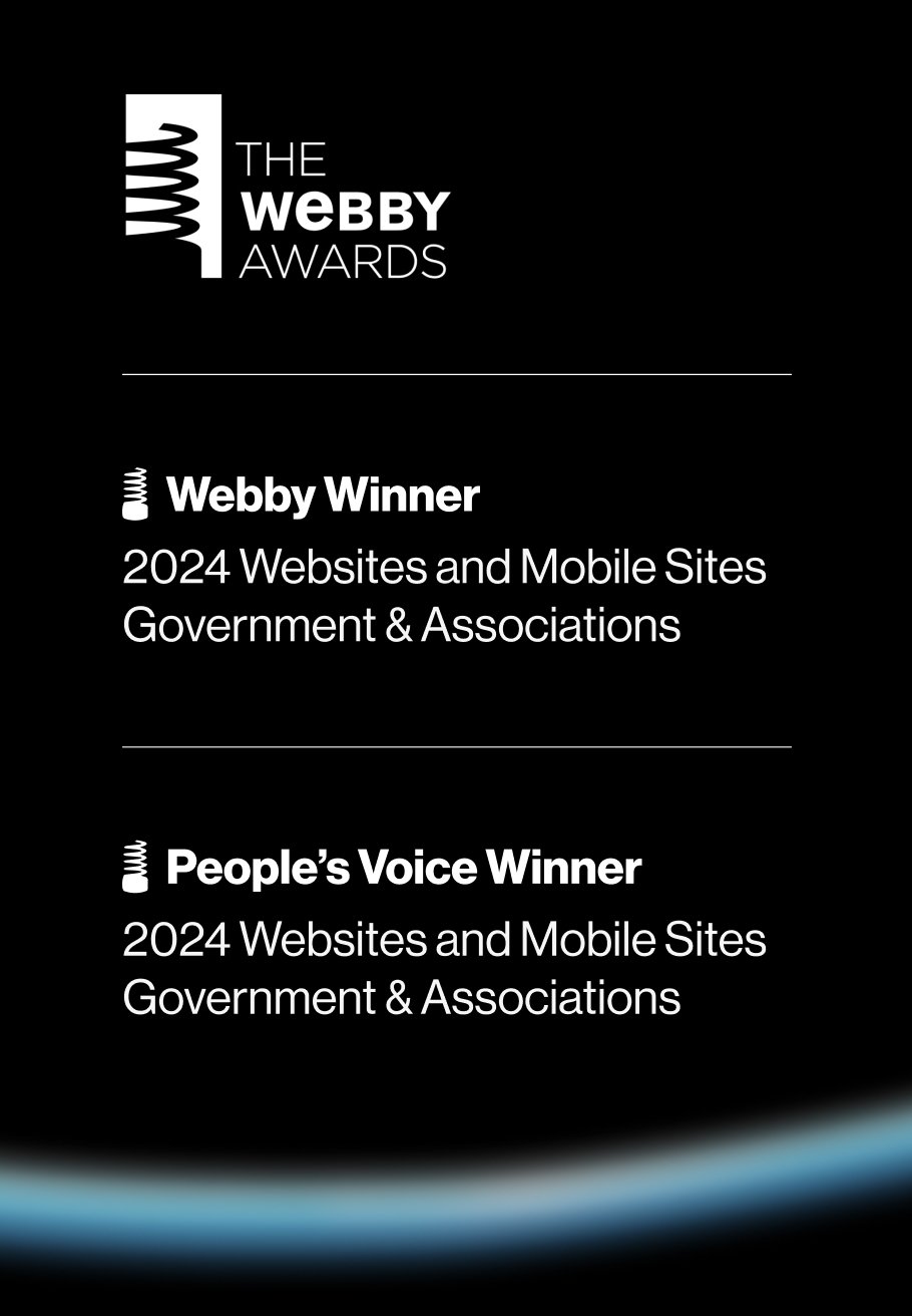 Blink UX NASA gov Webby Award Glimmer 3 Mobile