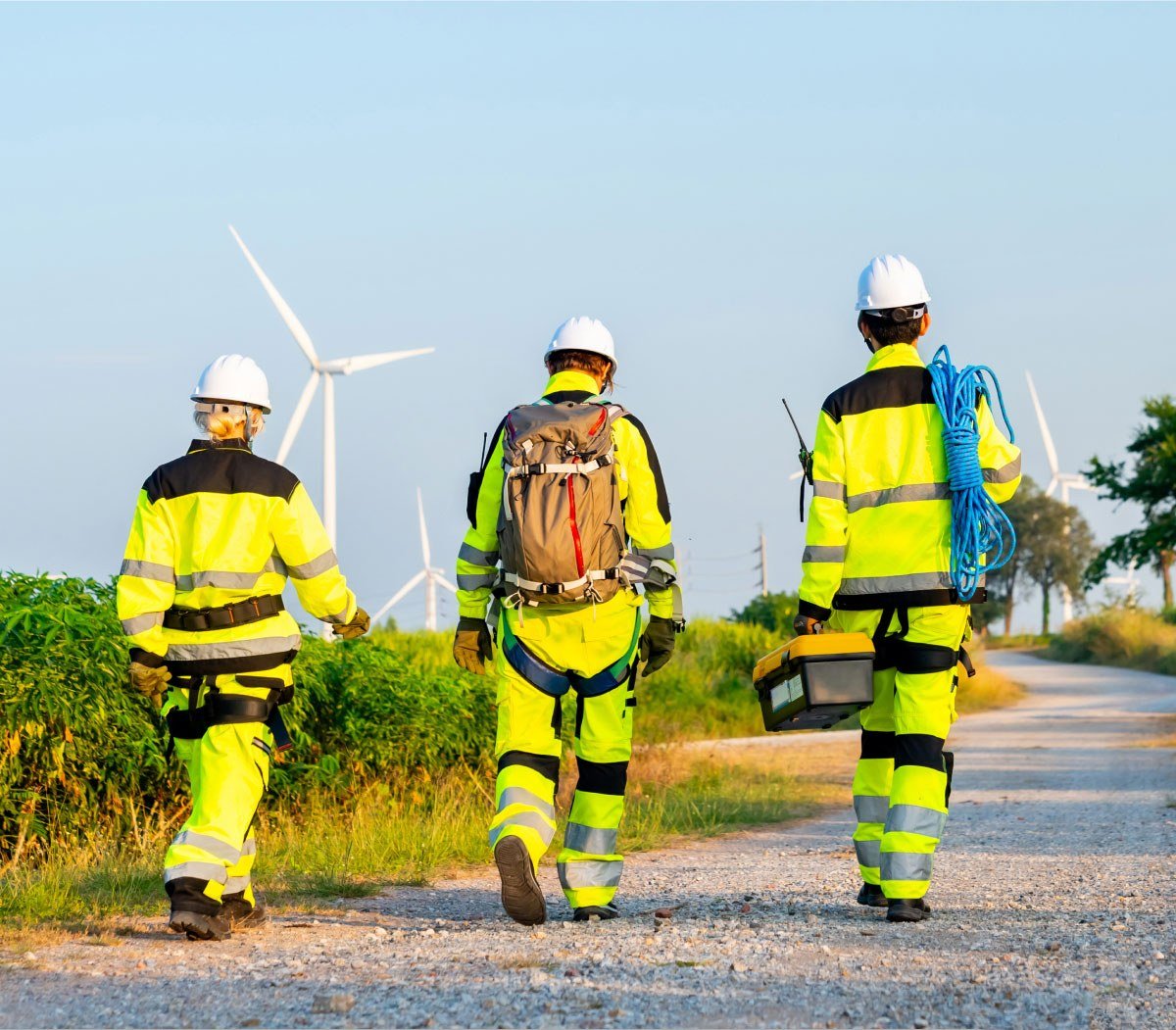 Blink UX Utilities CX Avangrid Windmill Technicians