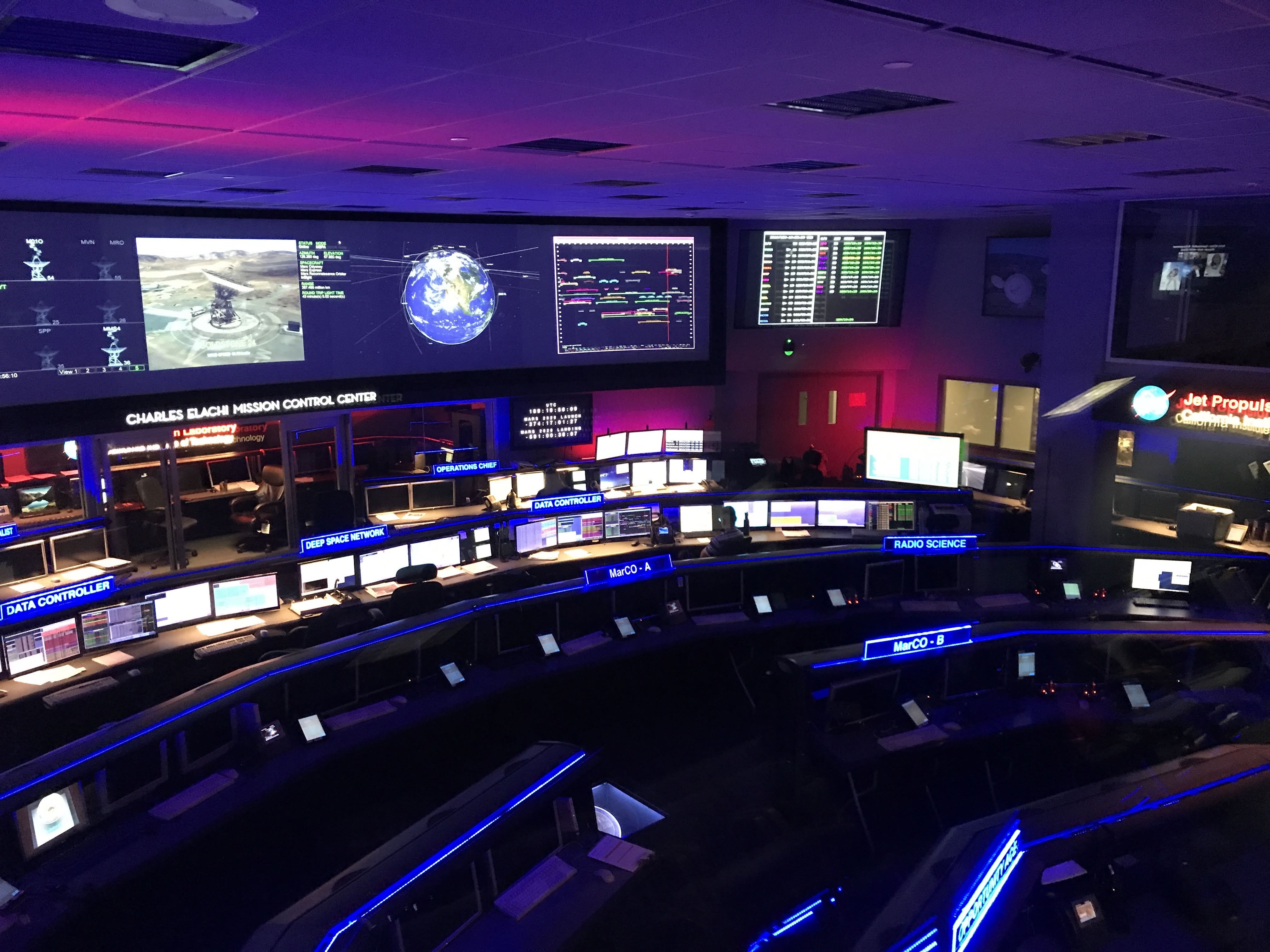Mission Control Center at JLP