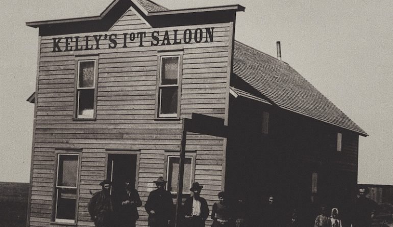 A photo of a Wild West building