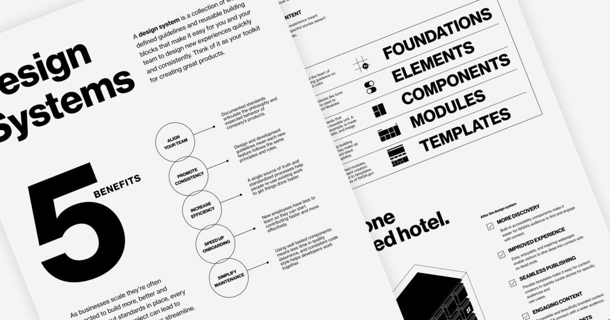 5 Reasons To Build a Design System — and the Benefits For Your Team