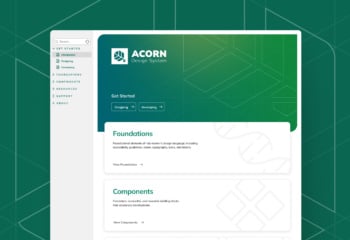 Blink ux enterprise design systems Oak Ridge Design System4x