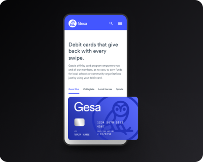 Blink UX Services Hero Splash Gesa Fintech