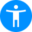 Icon Blue Accessibility