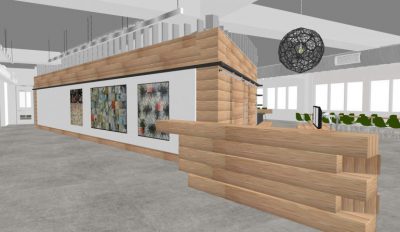 A sketch of the new Blink facility interior