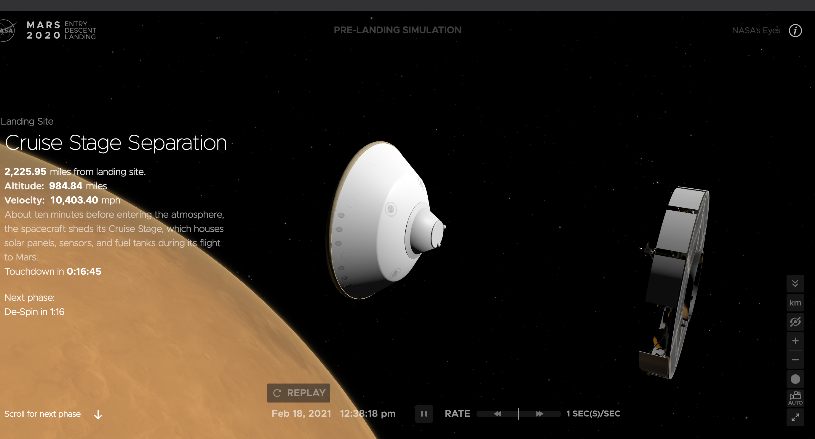 Nasa Mars Rover Simulation