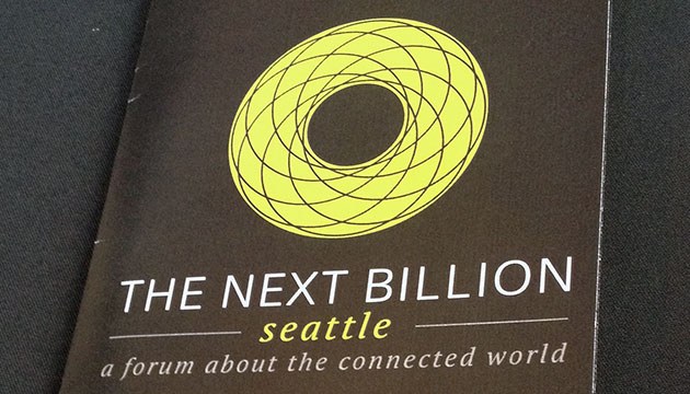 The Next Billion forum banner.