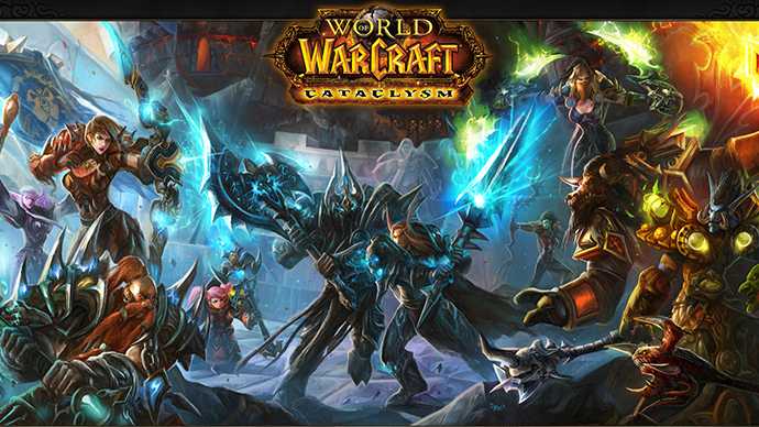 World of Warcraft Cataclysm loading screen.