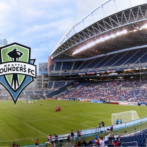 Seattle Sounders FC soccer game.